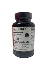 ActiHair Hair Concentrate bottle for healthy hair growth and nourishment, enriched with probiotics.